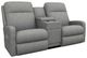 La-Z-Boy® Finley Smoke Power Wall Reclining Loveseat with Headrest and Console-0