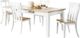 Signature Design by Ashley® Ashbryn 5-Piece White/Natural Dining Table Set-0