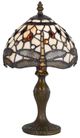 Cal® Lighting & Accessories Tiffany Antique Brass Accent Lamp-0