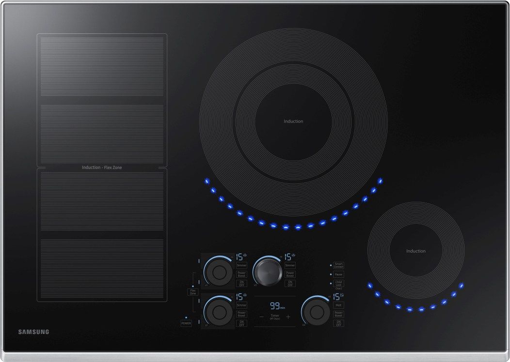 Samsung 30" Stainless Steel Induction Cooktop