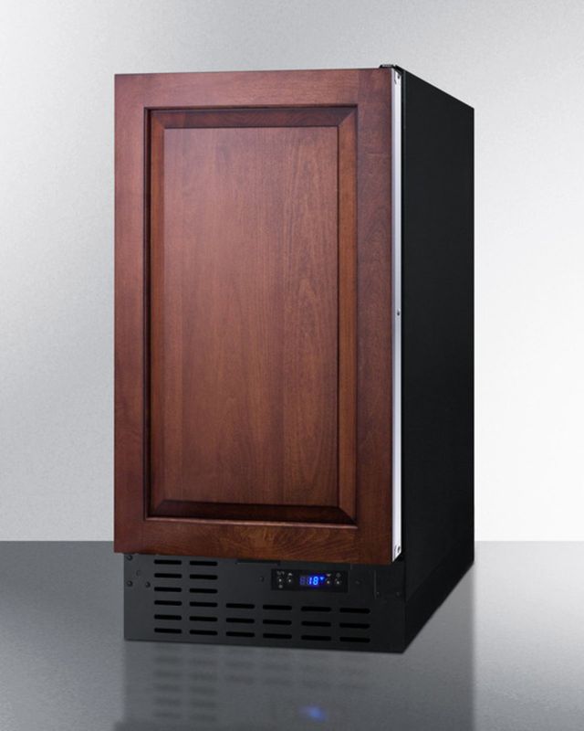Summit® 18" 2.7 Cu. Ft. Panel Ready Upright Freezer-1