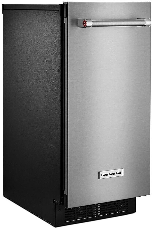 KitchenAid Stainless Steel 2024 Mini Fridge in Black