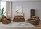 BarcaLounger® Grady Lexington Cocoa Power Reclining Loveseat with Power Headrest and Lumbar-2