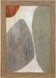 Stylecraft Three Stones I Brown/Gray/Off-White Wall Art -0