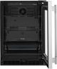 KitchenAid® 24" 5.2 Cu. Ft. Stainless Steel Beverage Center with Glass Door-1