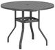 Homecrest™ Outdoor Living Customizable Latitude Aluminum 48" Round Outdoor Balcony Table-0