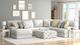 Jackson Furniture Stockbridge 4-Piece Slate Left-Arm Facing Sectional with Ottoman-1