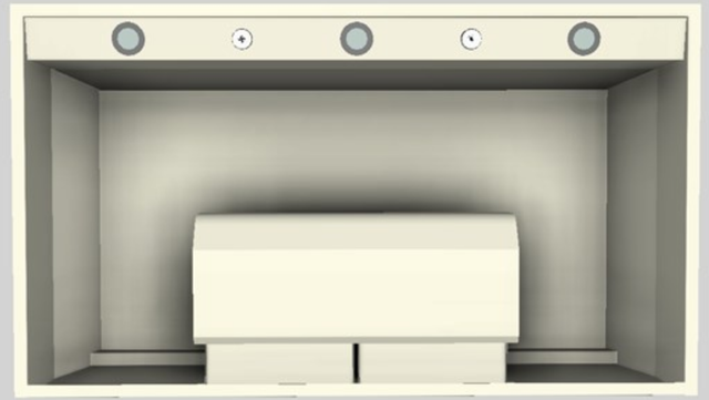 Vent-A-Hood® Designer Series 42" Biscuit Wall Mounted Range Hood-1