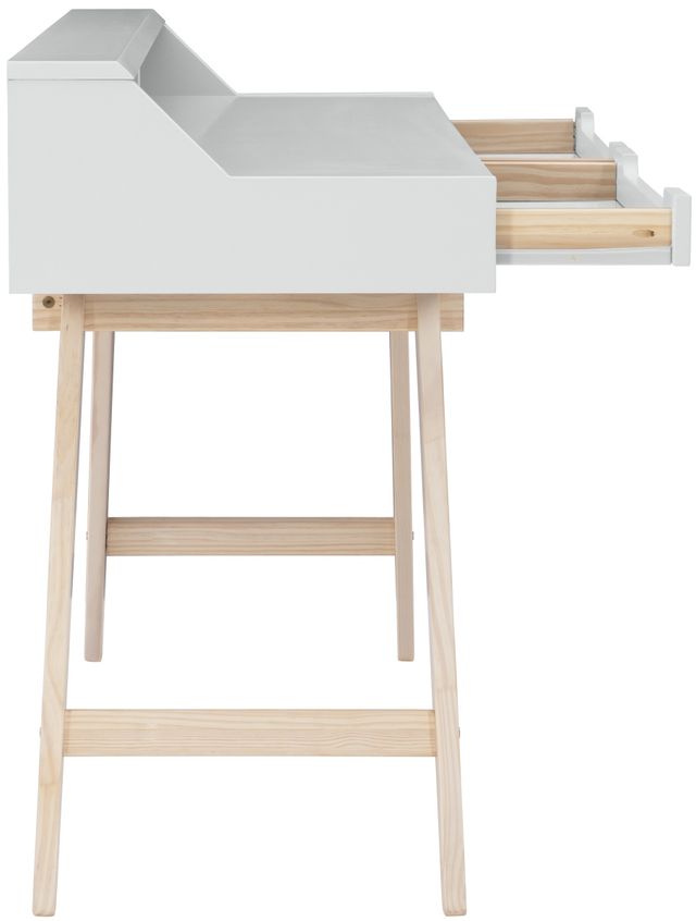 Linon Shivley Natural/White Office Desk-2