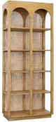 Dovetail Furniture Leonardo Natural Bookcase-0