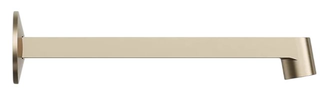 KOHLER® Components® Vibrant Brushed Bronze Wall-Mount Bathroom Sink Faucet Spout with Row Design-2