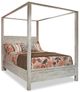 Durham Furniture Studio 19 Stone Dust Queen Canopy Bed-0