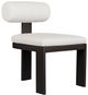 Uttermost® Uttermost® Bolster Oyster White Aluminum Indoor-Outdoor Dining Chair with Cushion-0