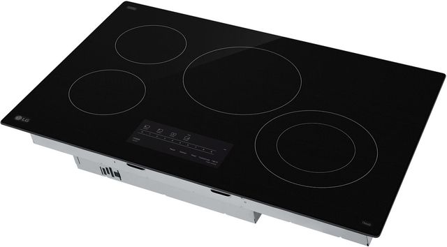 LG 30" Black Electric Cooktop with UltraHeat™ 2.5kW Element-4