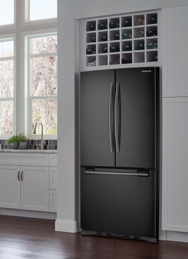 Samsung 19.5 Cu. Ft. French Door Refrigerator-Black-3