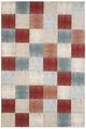 KAS Rugs Avalon Brown Checkered 5'x8' Area Rug-0