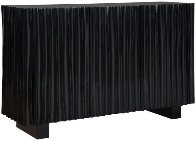Uttermost® Mercado Black 3-Door Cabinet-0
