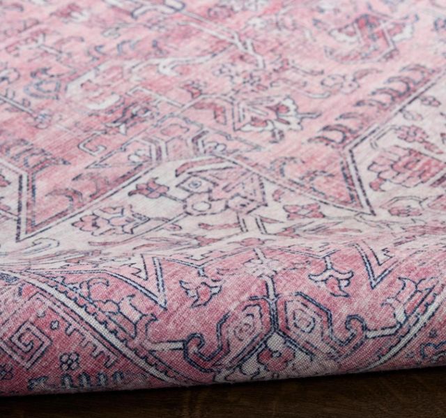 Nourison Home™ Nourison Washables NWB15 Pink 5'x7' Area Rug-3