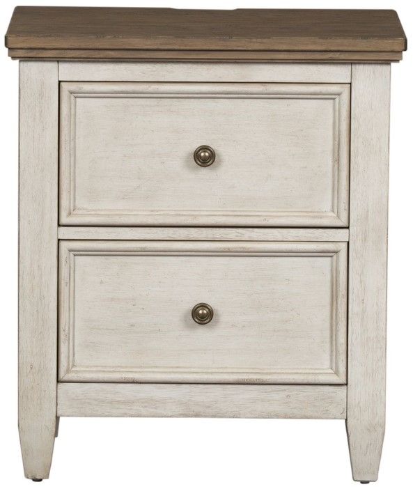 Liberty Furniture Heartland Antique White Nightstand-2