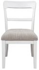 Signature Design by Ashley® Greddinton Gray/White Upholstered Dining Side Chair-1