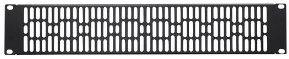 Sanus® Component Series Black Rack Blanking Panel-0