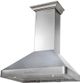 ZLINE 48" Satin Stainless Steel Outdoor Wall Mounted Range Hood-2
