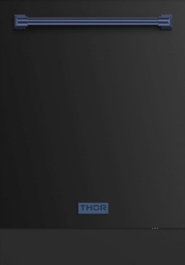 Thor Kitchen® Gordon Ramsay Series 24" Matte Black Top Control Built In Dishwasher-0