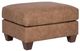 Smith Brothers Customizable 287 Leather Ottoman-0