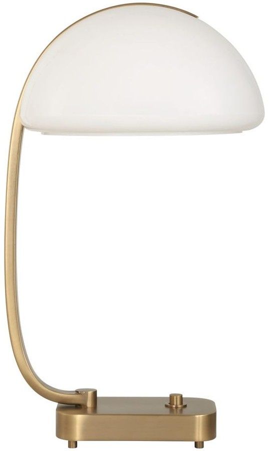 Uttermost® Bend The Rules Brass Desk Lamp-3