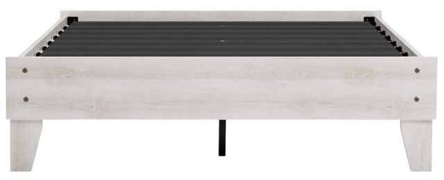 Signature Design by Ashley® Shawburn Whitewash Queen Platform Bed-2
