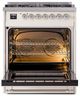 Ilve® Nostalgie II Series 30" Antique White Pro Style Dual Fuel Range-3