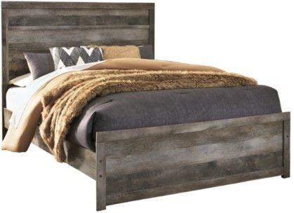 Signature Design by Ashley® Wynnlow 4-Piece Gray Queen Panel Bed Set-1