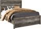 Signature Design by Ashley® Wynnlow 4-Piece Gray Queen Panel Bed Set-1