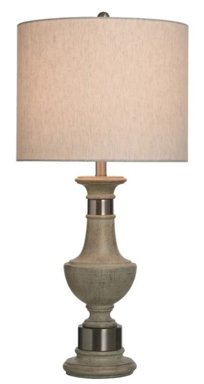 StyleCraft Malta Cream 33" Table Lamp-1