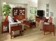 Whittier Wood® Furniture McKenzie Glazed Antique Cherry 54" Sound Bar Media Console-2