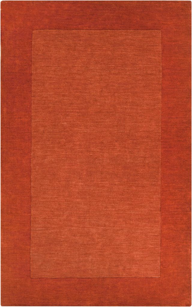 Surya Mystique Brick Red 5'x8' Area Rug-0