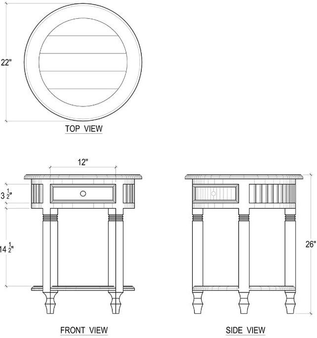 Bramble Customizable Hollister Side Table-1
