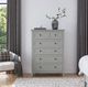 Modus Furniture Grace Elephant Gray Chest-1