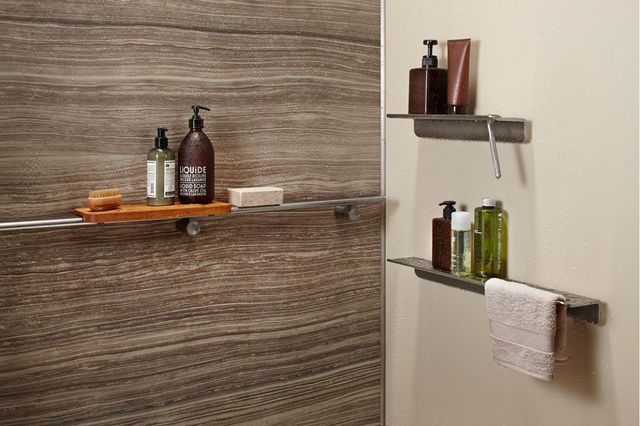 KOHLER® Choreograph® Vibrant Brushed Moderne Brass 40" Shower Barre-1