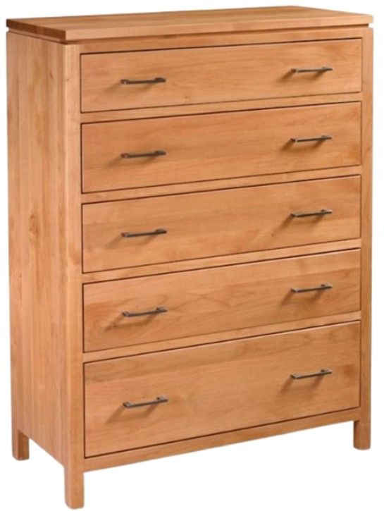 Archbold Furniture Customizable 2 West 5-Drawer Wide Chest-0