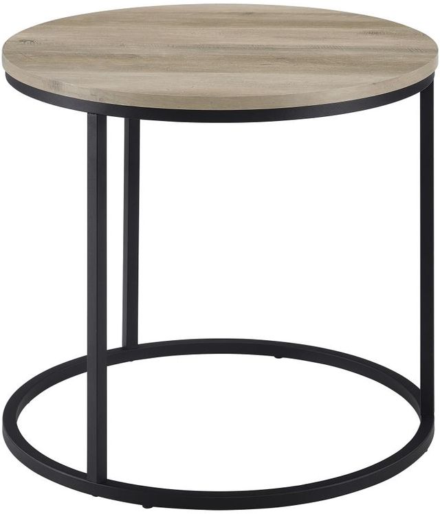 Coaster® Lainey Distressed Pine Side End Table-1