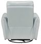 Homelegance® Thomas Aqua Manual Swivel Glider Reclining Chair-4