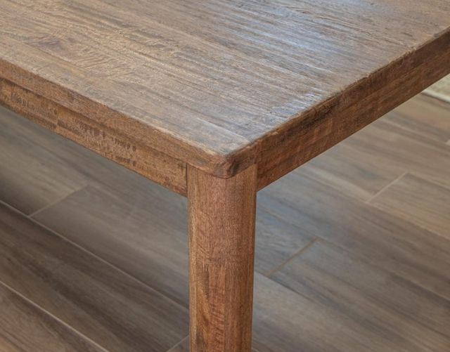International Furniture Direct Olimpia Natural Dining Table-3