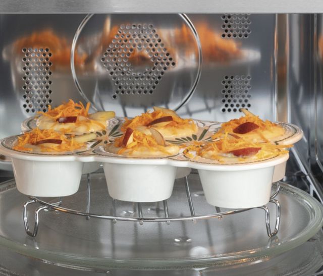 Café™ 1.5 Cu. Ft. Matte White Countertop Microwave-3