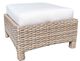 CabanaCoast® Customizable Riverside SolWeave® Wicker Outdoor Ottoman-0