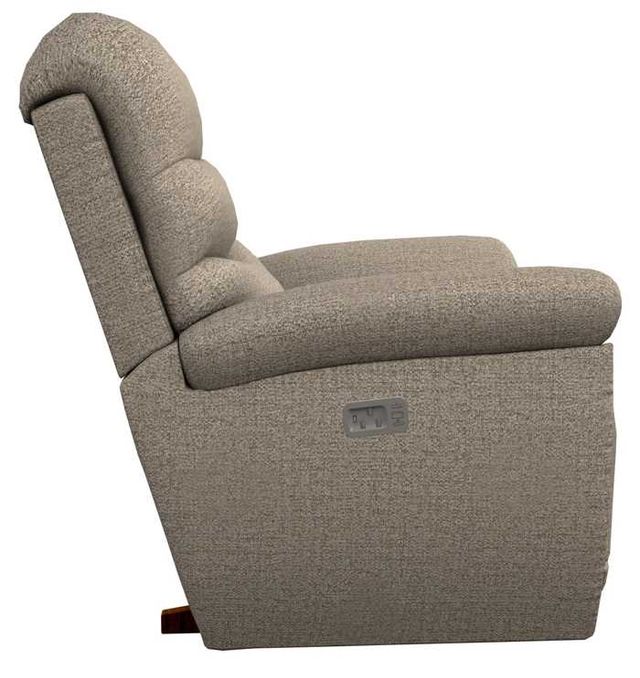 La-Z-Boy® Joshua Fawn Power Rocking Recliner with Headrest-2