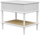 Uttermost® Coast White Side Table-4