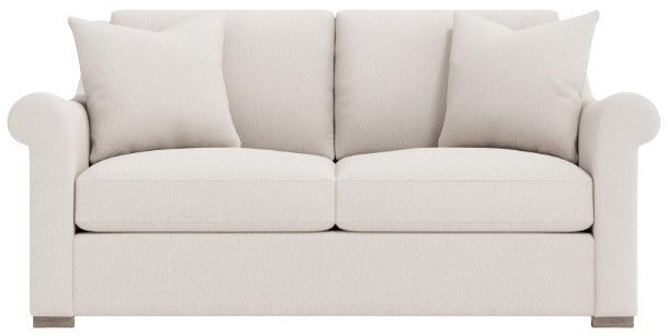 Bernhardt Keirnan Bernhardt Living White 65" Loveseat-1