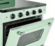 Unique® Appliances Classic Retro 30" Summer Mint Green Slide-In Electric Range-2