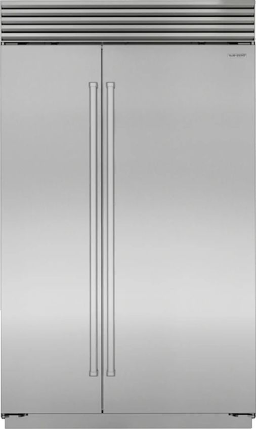 Sub-Zero® Classic 48" 28.8 Cu. Ft. Smart Stainless Steel Side-by-Side Refrigerator with Ice Maker-0